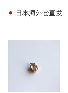 1h可退 日本直邮cui-cui彩宝椭圆吊坠K10YG拉长石783711cuicui