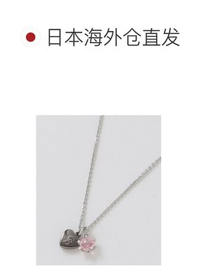 1h可退 日本直邮CB CRESTBRIDGE 女士 华丽星钻心形吊坠项链 59V0