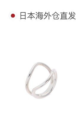 日潮跑腿COCOSHNIK Lasting Silver 双线戒指银戒指配饰