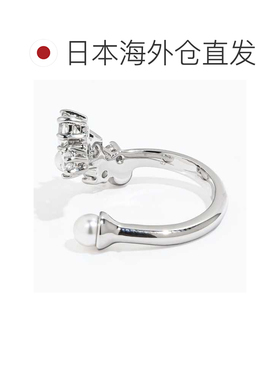 日本直邮SWAROVSKI Constella 系列 11号水晶珍珠开口戒指 570559