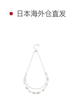 1h可退 日本直邮MERCURYDUO女士双层天然石项链 002550900101