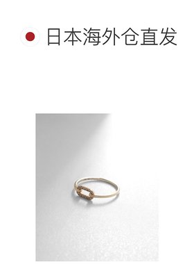 日潮跑腿COCOSHNIK 女士K10钻石环链图案戒指 黄金 14cm 405-6623