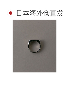 日本直邮SMELLY 男士 不锈钢印章风小指戒指 SM263301204003