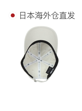 日本直邮NEW ERA 男女通用帽子 9TWENTY水洗棉脚本标志象牙白配白