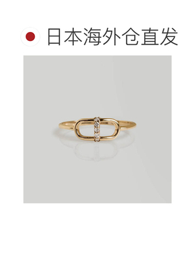 1h可退 日本直邮cui-cui 女装 K10YG 黄金钻石戒指 2025假日系列