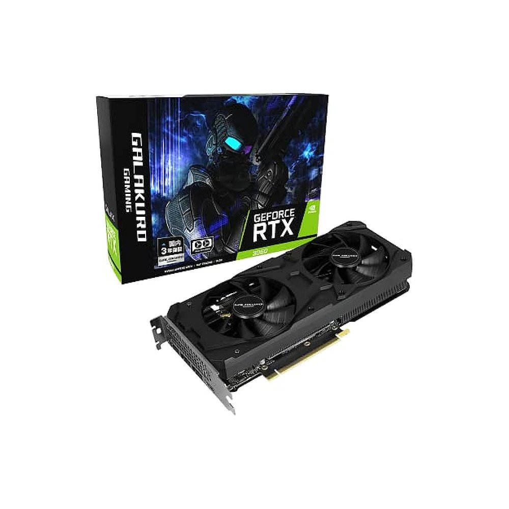 自营｜【日本直邮】玄人志向 显卡GDDR6 12GB GG-RTX3060-E12GB - 图0