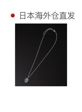 WEGO 男女同款 复古金属质感环氧树脂吊坠项链 WE26SS06SG0035