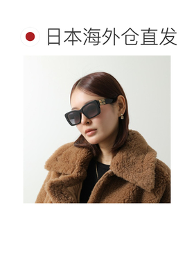 日本直邮Miu Miu SMU 07Y 女士全框猫眼眼镜带金属标志1AB-5D1/黑