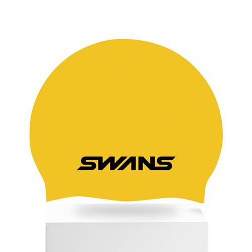 日本直邮SWANS 硅胶帽游泳帽眼镜帽 SA7-Y新款 - 图3