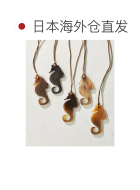 日本直邮ear PAPILLONNER 女士 水牛角海马造型项链 EAZ1061511C0