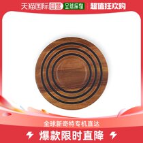 (Japanese direct mail) Le Creuset thermal insulation cushion gold combined wood magnetic mat kitchen culinary pastry