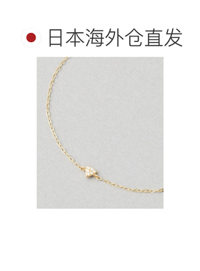 日本直邮Jouete 女士 18K黄金钻石手链 095023
