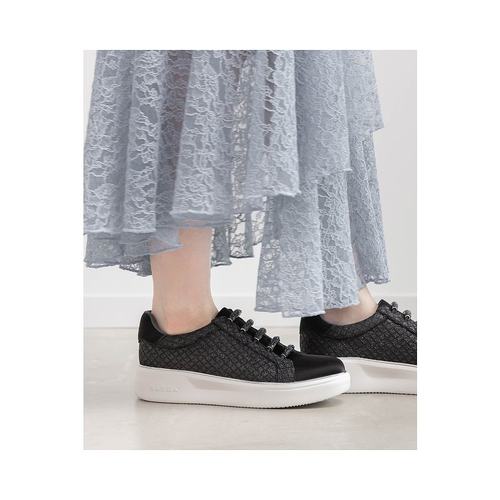 1h可退 日本直邮RANDA 女士 闪片装饰鞋面 华丽休闲板鞋 PH36010 - 图0