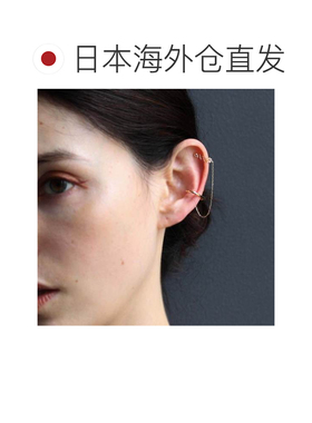日本直邮cui-cui K10YG黄金材质 耳链式耳夹 单边【付后1h可退】