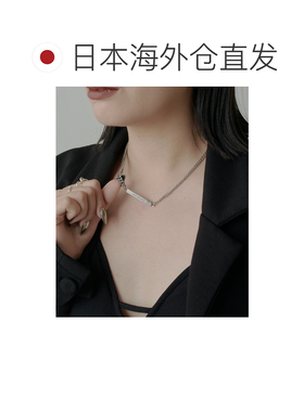 日本直邮Lui's FEMME 女士 3WAY不锈钢链板项链 LUZ1061418A0001
