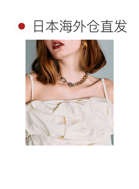 日本直邮PRANK PROJECT 女士双色大链条项圈 颈部【付后1h可退】