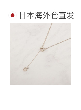 日本直邮grove Y字椒盐卷饼项链