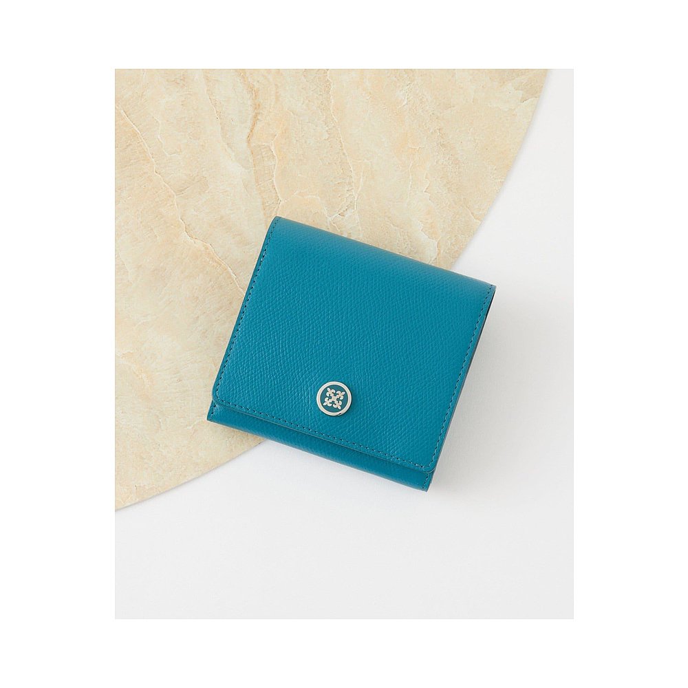 1h可退 日本直邮官方授权 russet 金属牌装饰牛皮长款钱包 - 图0