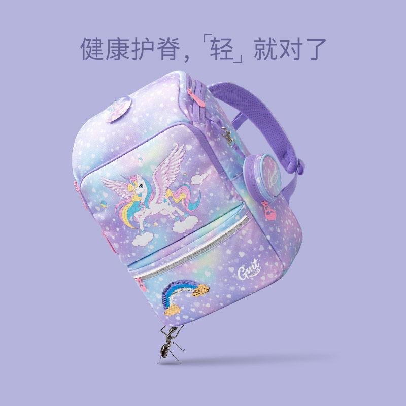 gmt for kids男童超轻小学生女书包 gmtforkids双肩背包