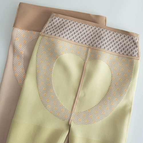 Акула, штаны, флисовые леггинсы, телесного цвета, по фигуре