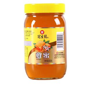 上海冠生园蜂蜜900gx2瓶油菜花洋槐荆条蜂蜜柠檬茶柚子茶烘焙原料