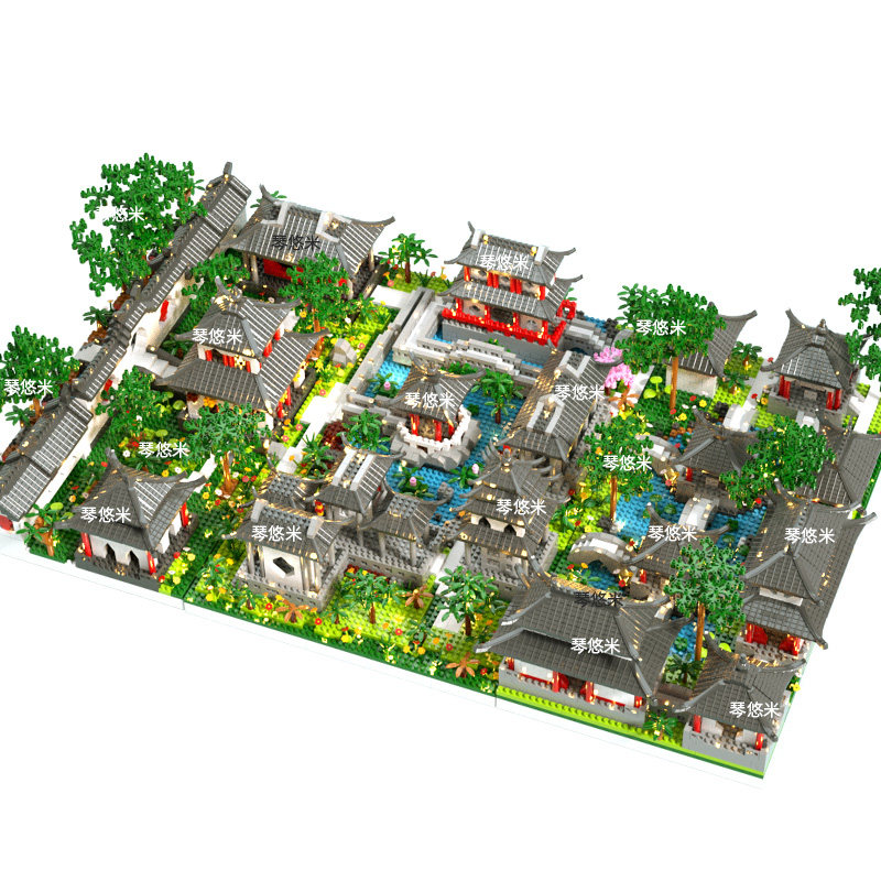  唐风玩具建构/拼插积木