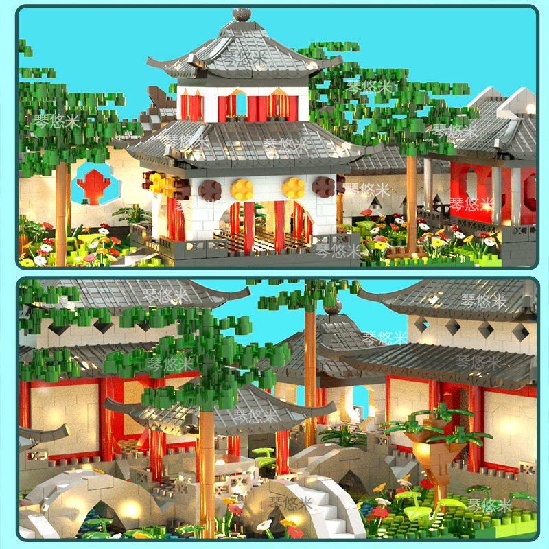  唐风玩具建构/拼插积木