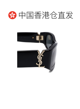 香港直邮Saint Laurent 圣罗兰 女士 黑色太阳眼镜 843065Y9956