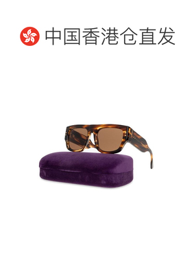 1h可退 香港直邮Gucci 古驰 男士 方形太阳镜 733376J0740