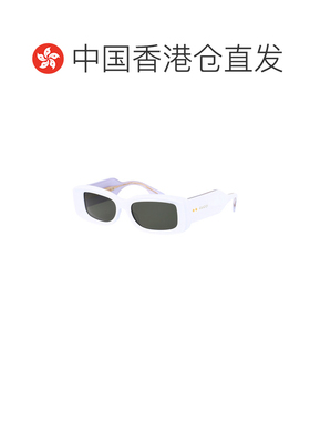 香港直邮GUCCI 女士眼镜 GG1528S004 CO 黑色 几何框太阳镜