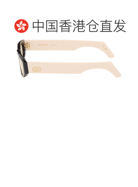 1h可退 香港直邮valentino 华伦天奴 女士 黑色 & 米色 Geometric
