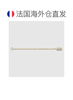 自营欧洲直邮Gucci古驰Link to Love系列女士18k 黄金链条手链