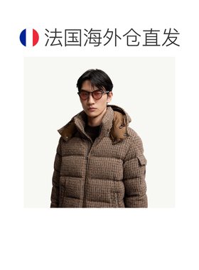 自营欧洲直邮Moncler盟可睐 Ember哈瓦那色醋酸纤维圆形太阳镜男