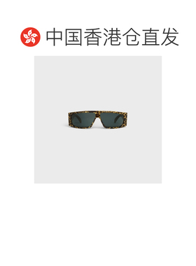 香港直邮CELINE 男士太阳镜 4S291CPLB11LE SS2024 棕色 徽标太阳