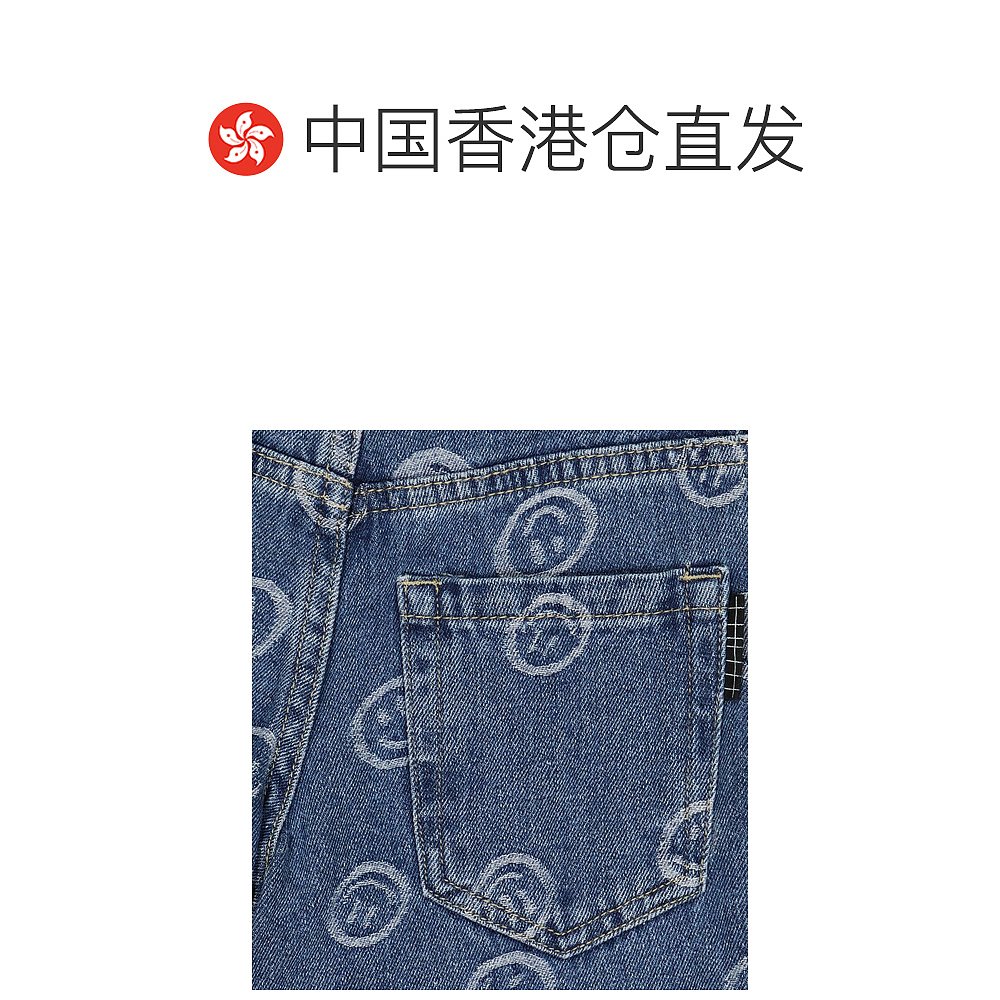 香港直邮Molo 女童 Aiden 印花牛仔裤童装 004177 - 图1