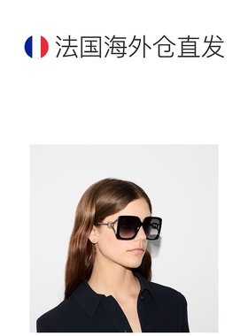 自营欧洲直邮Gucci/古驰 男女通用大矩形太阳镜