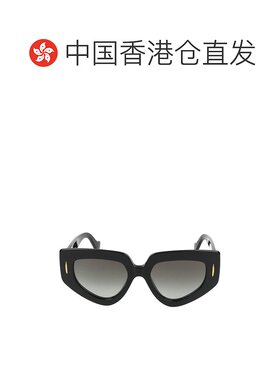 1h可退 香港直邮LOEWE 罗意威 女士 Anagram 幾何框架太陽眼鏡 LW