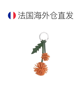 自营欧洲直邮Longchamp珑骧 男士橙色皮革蒲公英【付后1h可退】