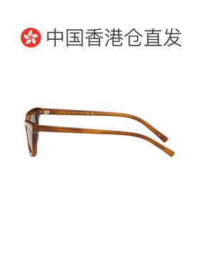 1h可退 香港直邮Gucci 古驰 男士 棕色 Cat Eye Frame 太阳镜 GG1