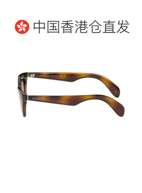 1h可退 香港直邮Gucci 古驰 女士 黑色太阳镜 GG1931S003003HAVAN