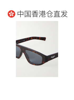 香港直邮Prada 普拉达 男士 飞行员龟甲色醋纤太阳眼镜 0PRC02S17