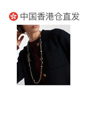 香港直邮Saint Laurent 圣罗兰 女士 Cassandre 精饰链条项链