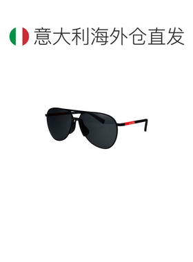 欧洲直邮PRADA 男士眼镜 0PS53ZS1BO06F SS2026 黑色 Sunglasses