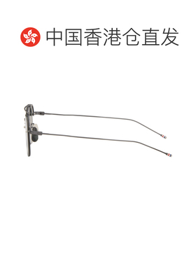 香港直邮Thom Browne 汤姆 布朗 男士 灰色 Titanium Semi Rimles