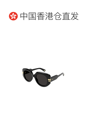 1h可退 香港直邮Chloe 蔻依 女士 全框太阳镜 CH0257S black黑色