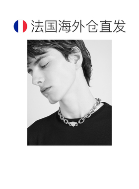 自营欧洲直邮Prada普拉达 Eternal Gold系列金色黄金三角标识项链