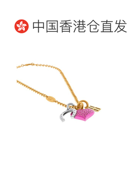 1h可退 Balenciaga 搭扣项链 833163TZ25G吊坠