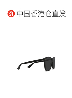 1h可退 香港直邮GUCCI 女士眼镜 GG0024S001 CO 黑色 Gucci GG002