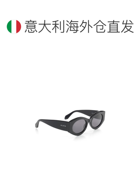 1h可退 欧洲直邮ALAIA 女士太阳镜 AA0080S001 SS2026 黑色 Oval