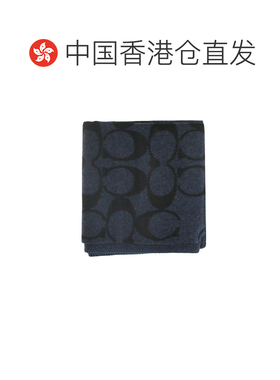 香港直邮COACH 女士斗篷 CCQ61BLK SS2024 蓝色 M【付后1h可退】